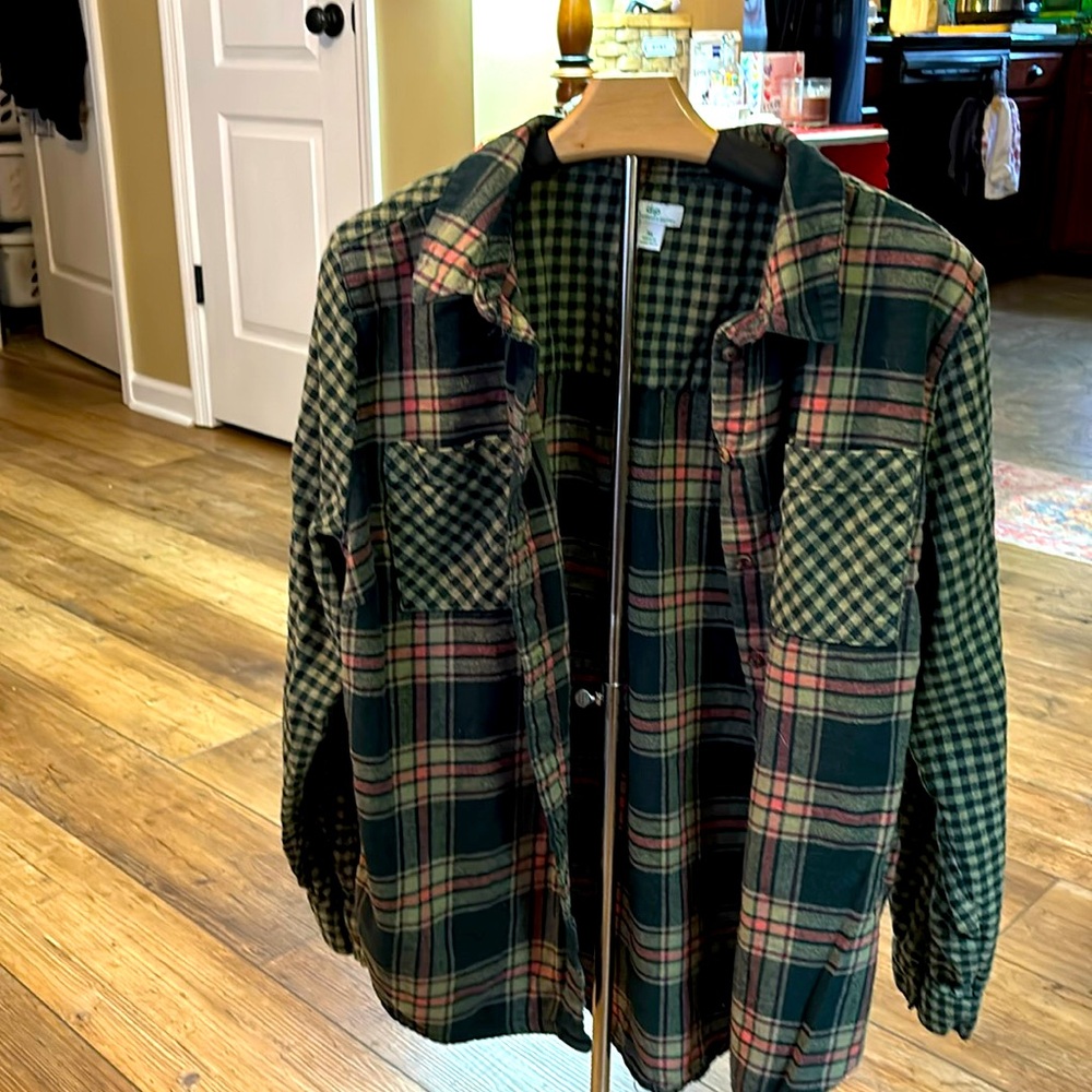 Dip Flannel Womens shirt